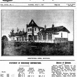 The Waiapu Church Gazette: 1st July 1927