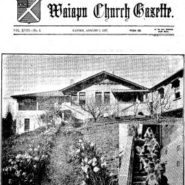 The Waiapu Church Gazette: 1st August 1927