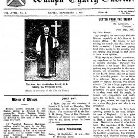 The Waiapu Church Gazette: 1st September 1927