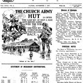 The Waiapu Church Gazette: 1st November 1927