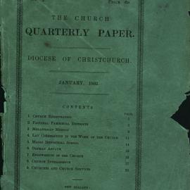 The Church Quarterly, Christchurch: January 1862 Vol. 01 No. 02
