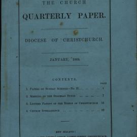 The Church Quarterly, Christchurch: January 1864 Vol. 03 No. 01