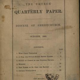The Church Quarterly, Christchurch: October 1865 Vol. 04 No. 04
