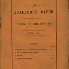 The Church Quarterly, Christchurch: July 1866 Vol. 05 No. 03