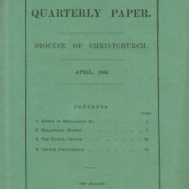 The Church Quarterly, Christchurch: April 1863 Vol. 02 No. 02