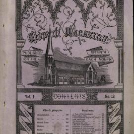 Church Magazine, Christchurch: 15th December 1876 Vol. 01 No. 12