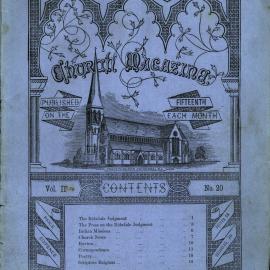 Church Magazine, Christchurch: 15th August 1877 Vol. 02 No. 20