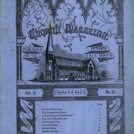 Church Magazine, Christchurch: 18th October 1877 Vol. 02 No. 22
