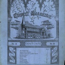 Church Magazine, Christchurch: 15th November 1877 Vol. 02 No. 23
