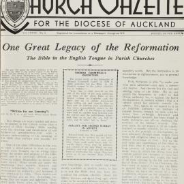 Church Gazette, Auckland: June 1938