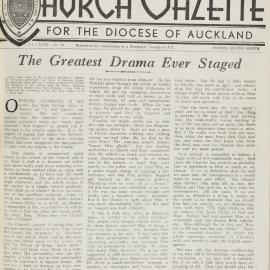 Church Gazette, Auckland: October 1938