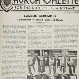 Church Gazette, Auckland: December 1938