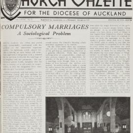 Church Gazette, Auckland: May 1939