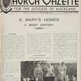 Church Gazette, Auckland: September 1939