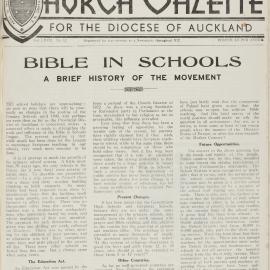 Church Gazette, Auckland: December 1939