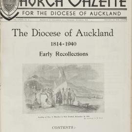 Church Gazette, Auckland: January 1940