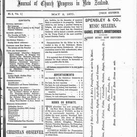 The Christian Observer: 2nd May 1870