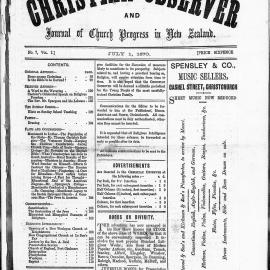 The Christian Observer: 1st July 1870