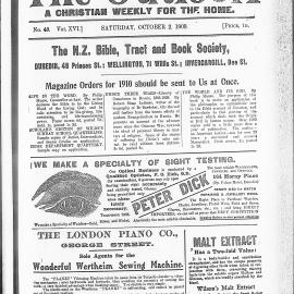 The Outlook: 2nd October 1909