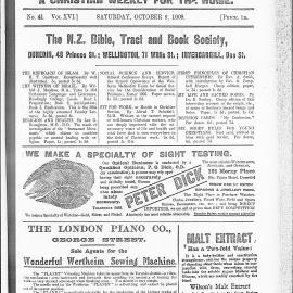 The Outlook: 9th October 1909