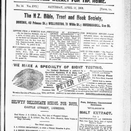 The Outlook: 17th April 1909