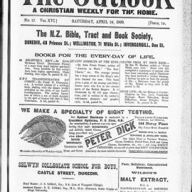 The Outlook: 24th April 1909