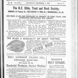 The Outlook: 4th December 1909