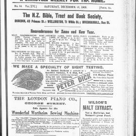 The Outlook: 11th December 1909