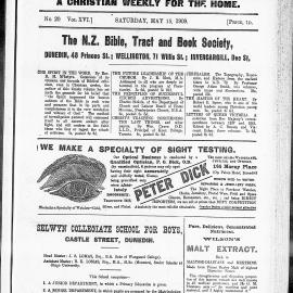 The Outlook: 15th May 1909