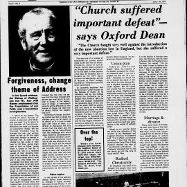 Church & People: 19th July 1971