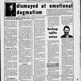 Church & People: 13th December 1971