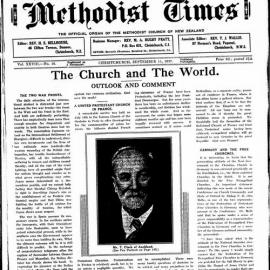 The New Zealand Methodist Times: 11th September 1937
