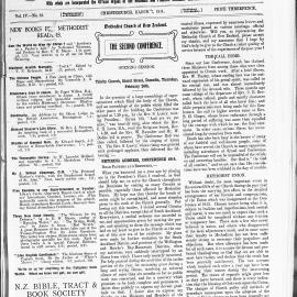 The New Zealand Methodist Times: 7th March 1914