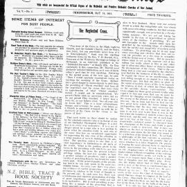 The New Zealand Methodist Times: 16th May 1914