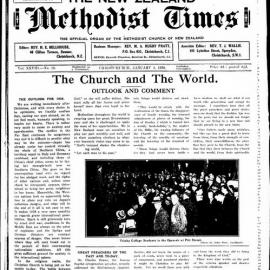 The New Zealand Methodist Times: 1st January 1938