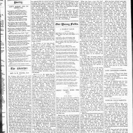 The New Zealand Methodist Times: 6th September 1890