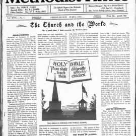 The New Zealand Methodist Times: 2nd July 1927