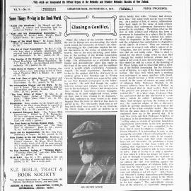 The New Zealand Methodist Times: 5th September 1914