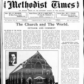 The New Zealand Methodist Times: 23rd April 1938