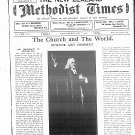 The New Zealand Methodist Times: 7th May 1938