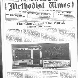 The New Zealand Methodist Times: 21st May 1938