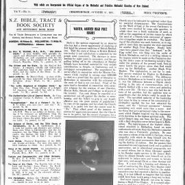 The New Zealand Methodist Times: 31st October 1914