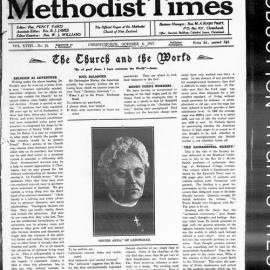 The New Zealand Methodist Times: 8th October 1927