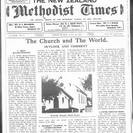 The New Zealand Methodist Times: 18th June 1938