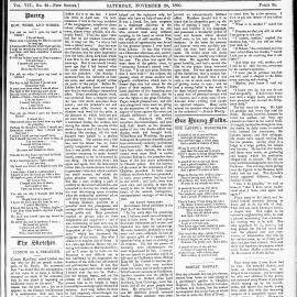 The New Zealand Methodist Times: 29th November 1890