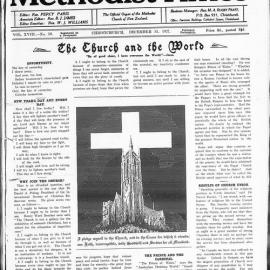The New Zealand Methodist Times: 31st December 1927