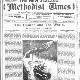 The New Zealand Methodist Times: 8th October 1938