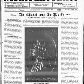 The New Zealand Methodist Times: 11th February 1928