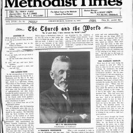 The New Zealand Methodist Times: 10th March 1928