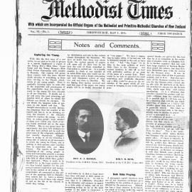 The New Zealand Methodist Times: 1st May 1915